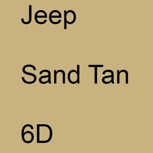 Jeep, Sand Tan, 6D.